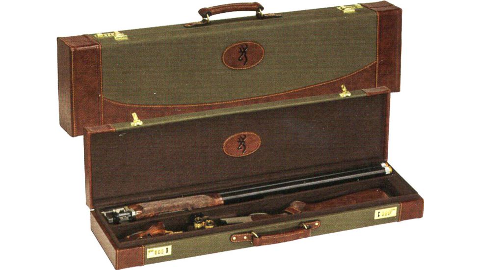 Browning Encino II Fit Hard Gun Case, Sage/Redwood, 1425035412