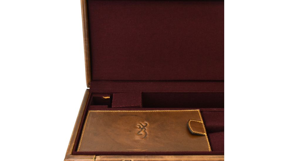 EDEMO Browning Flexible Gun Case J.M.B. Crazy Horse Leather Brown 1428798208, EDEMO1