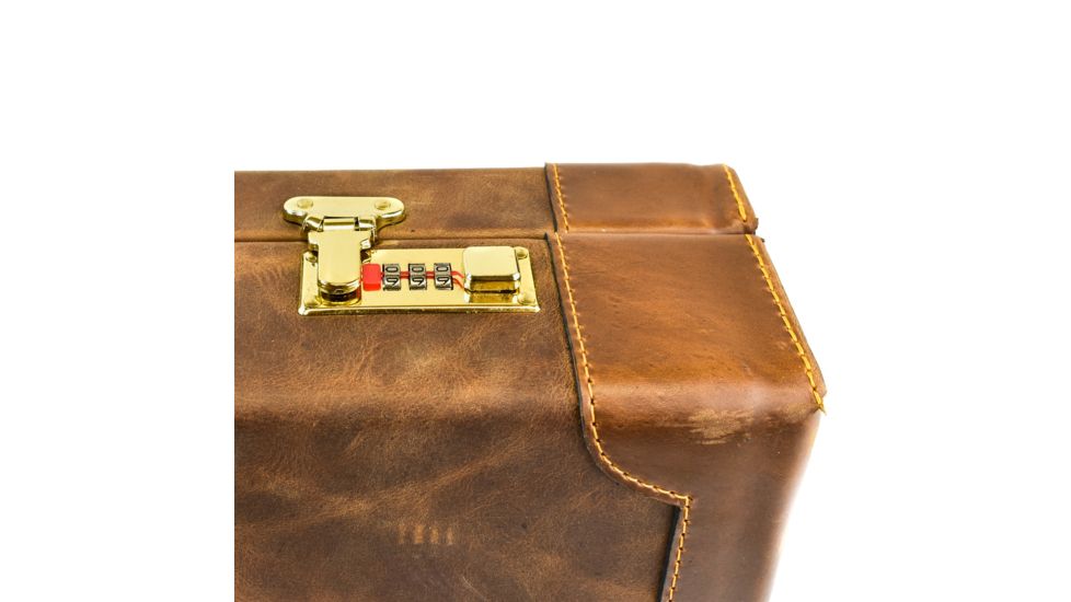 EDEMO Browning Flexible Gun Case J.M.B. Crazy Horse Leather Brown 1428798208, EDEMO1