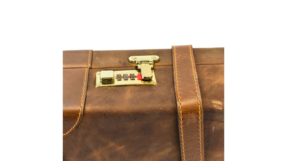 EDEMO Browning Flexible Gun Case J.M.B. Crazy Horse Leather Brown 1428798208, EDEMO1