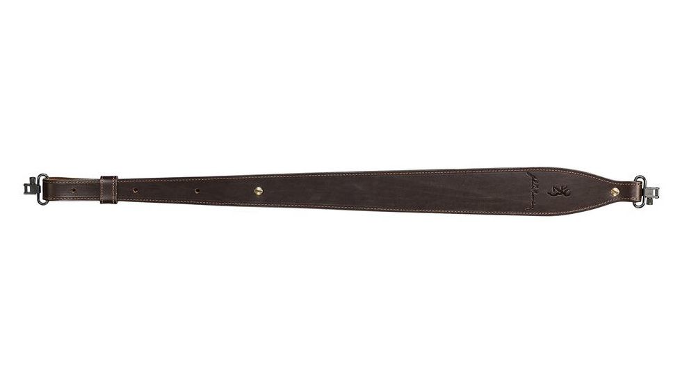 Browning JMB Signature Series Leather Gun Sling,Dark Brown 122398