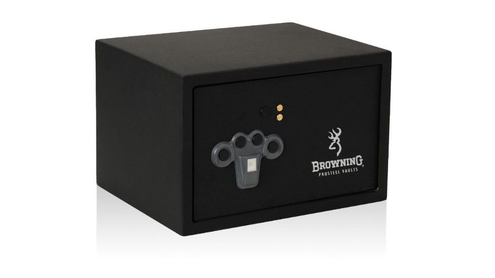 Browning PV1500 Pistol Vault w/Biometric Keypad,Textured Black 1601100233