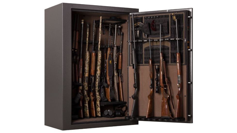 Browning Safes Hawg HG49 Gun Safe, Mechanical, Hammer Gloss, Gray, 1601100254