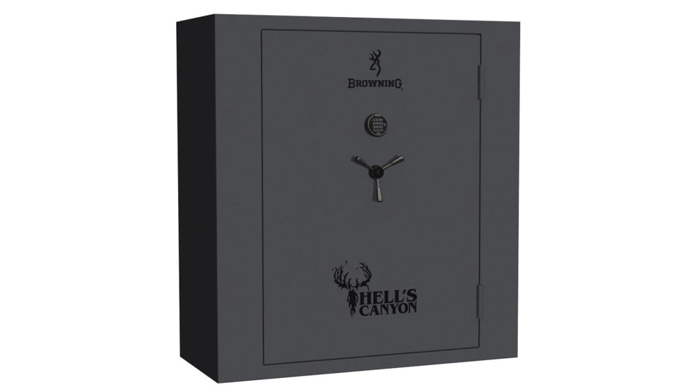 Browning Safes HC65 Gun Safe, Mechanical Lock, Textured Charcoal, 65, HC65-TXTCHAR-BC-M