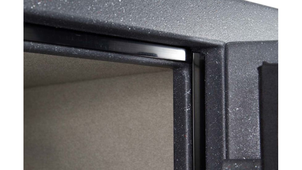 Browning Safes Hunter Wide HR37 Gun Safe,60x43x25in,Textured Charcoal,Silver Chrome,Scroll,S and G Mechanical Lock 1601100167