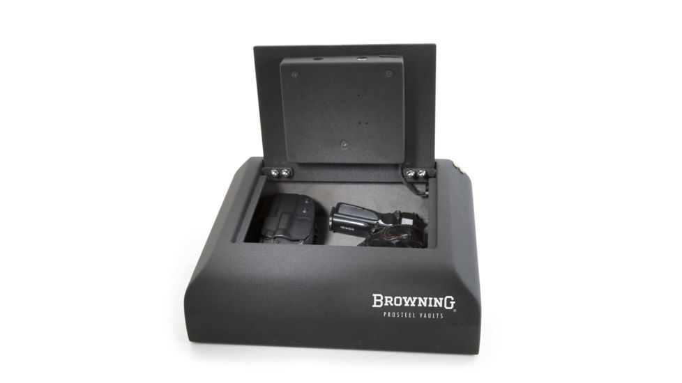 Browning Safes Pistol Vault PV500 Gun Safe,4.5x14.5x11in,Textured Black 1601100132