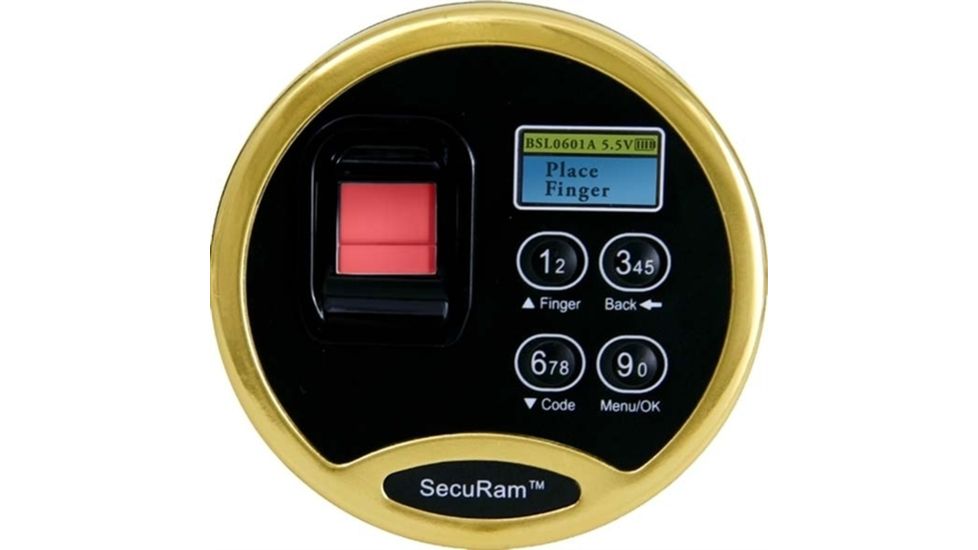 Browning Safes Securam Biometric Lock,Factory Installed 151997