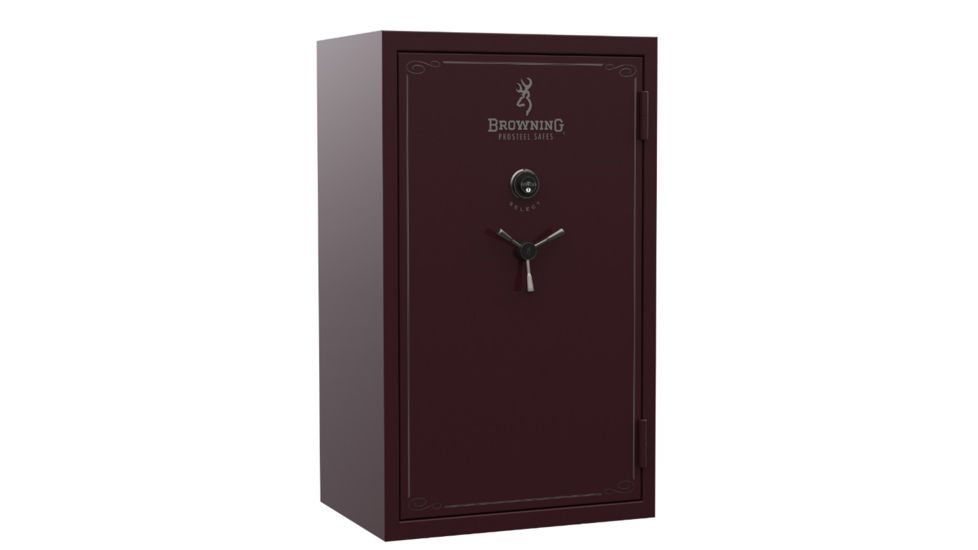 Browning Safes Select 49 - Wide Safe, Gloss Black S&amp;G Mechanical Lock, Black Chrome Trim 1601100284