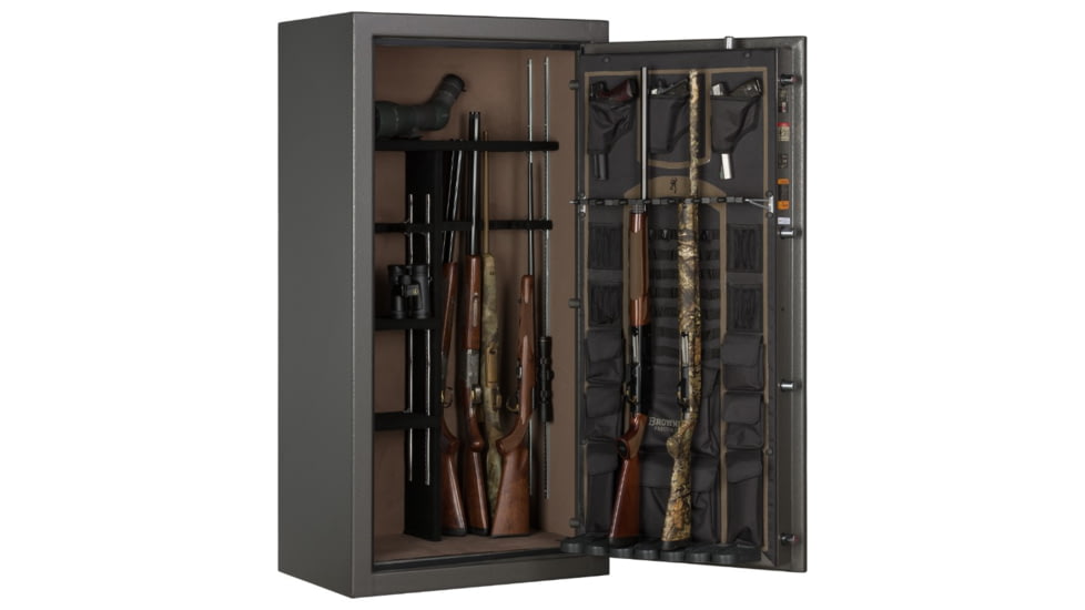 Browning Safes Sporter SP23 Gun Safe, E-Lock, Hammer Gloss, Gray, 1601100198