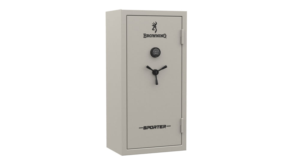 Browning Safes Sporter SP33 Gun Safe, Electronical Lock, Putty Gray, 33, SP33-PTY-MB-E