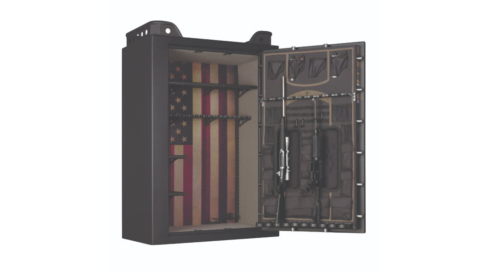 Browning Safes US49 Armored Gun Safe, Electronical Lock, Matte Black, US49Armored-MTBLK-BC-E