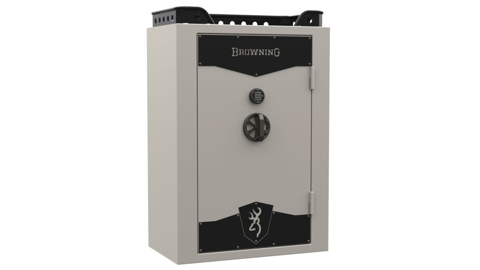 Browning Safes US49 Armored Gun Safe, Electronical Lock, Putty Gray, US49Armored-PTY-MB-E