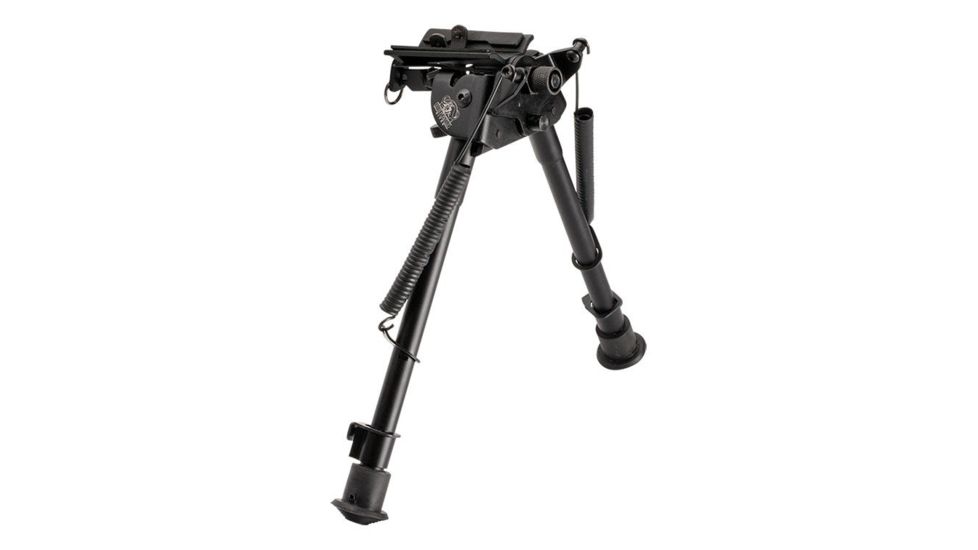 Buffalo River Bipod, Harris Swivel Style, 6in - 9in, Black, NSN N BRBP69
