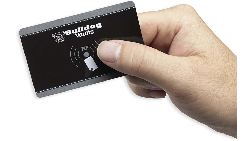 Bulldog Cases &amp; Vaults BD4040L Magnum LED Quick Vault Access Code/Key Black Steel