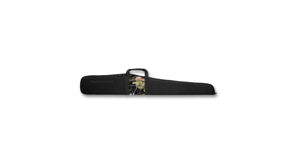 Bulldog Cases &amp; Vaults Camo Panel Black with Camo Panel 52in Shotgun Case BD215
