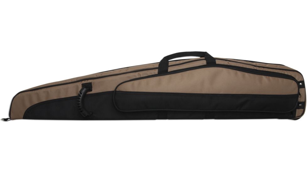 Bulldog Cases &amp; Vaults Hybrid inMagnumin Rifle Case 48in Brown w/ Tan Trim BD264