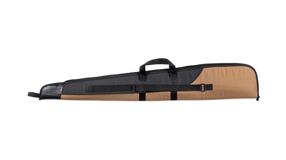 Bulldog Cases &amp; Vaults Superior Shotgun Case 52'' Blk W/ Tan Acces Pocket