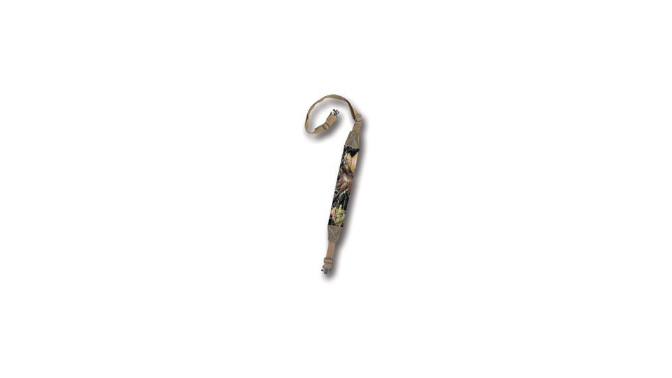 Bulldog Cases &amp; Vaults Camo Deluxe Padded 1in Rifle Sling, w/ Swivels BD815S