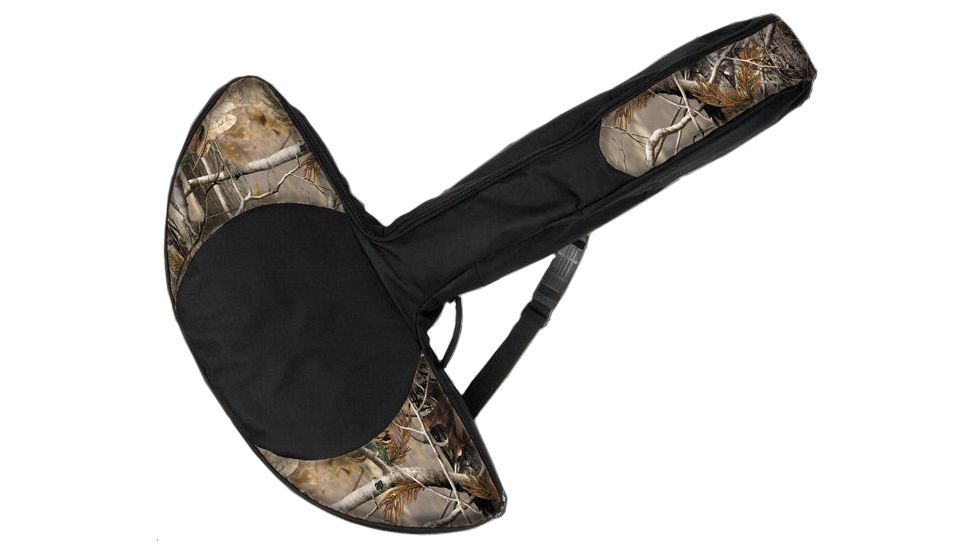 Bulldog Cases &amp; Vaults Deluxe Cross Bow Case, Black/Camo - 44x33 inches