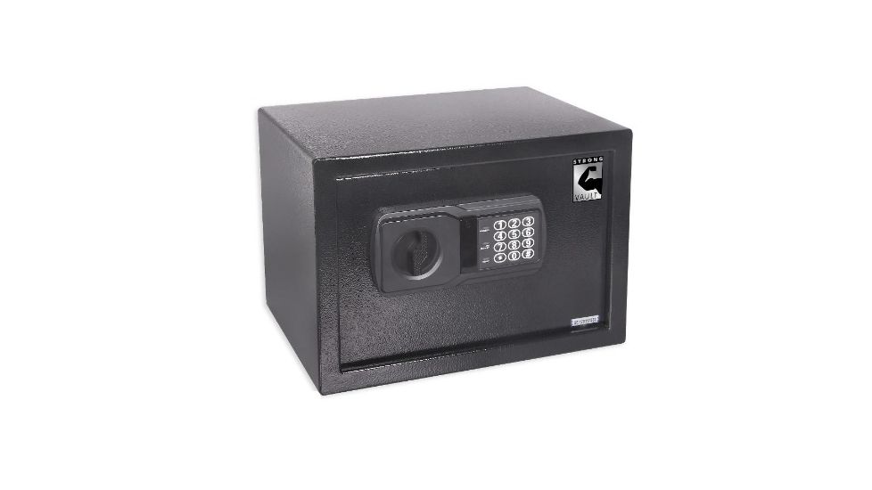 Bulldog Cases &amp; Vaults Deluxe Digital Vault Security Safe, Black, SV-150