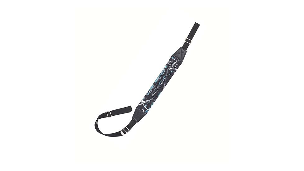 Bulldog Cases &amp; Vaults Deluxe Padded Rifle Sling, 1in, Tan, Serenity Camo, BD815SRN