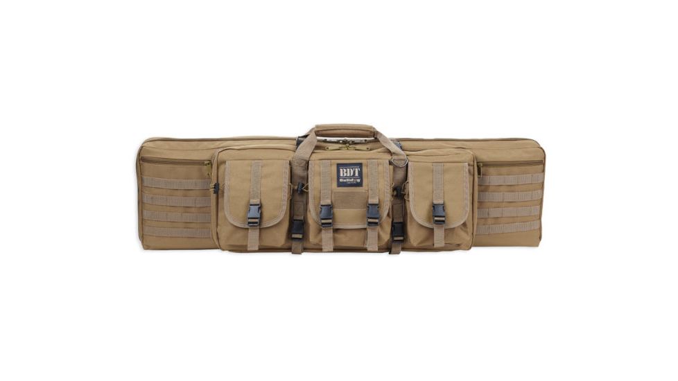 Bulldog Cases &amp; Vaults Deluxe Single Tactical Rifle Bag, 36 inch, Tan, BDT35-36T