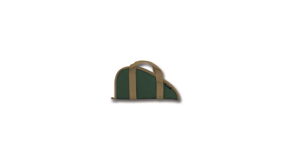 Bulldog Cases &amp; Vaults Green Pistol Rug Large BD607