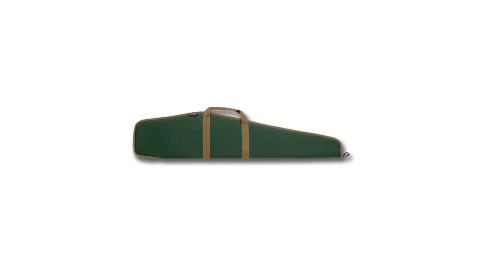 Bulldog Cases &amp; Vaults Economy Green with Tan Trim 48in Rifle Case BD101