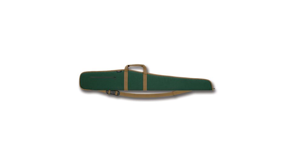Bulldog Cases &amp; Vaults Extreme Green with Tan Trim 52in Shotgun Case BD281