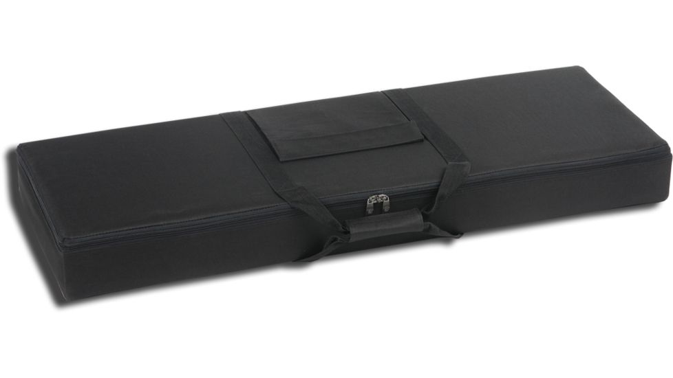 Bulldog Cases &amp; Vaults Hard-Sided Nylon 40x14x3in Tactical Case Black w/ Blank Foam BD596