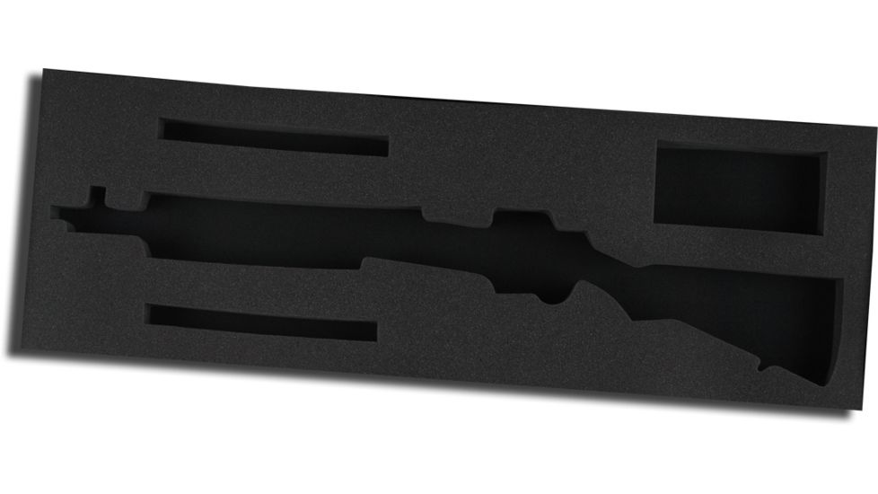Bulldog Cases &amp; Vaults Hard-Sided Nylon 40 x 14 Tactical Case Black for Socom II BD592