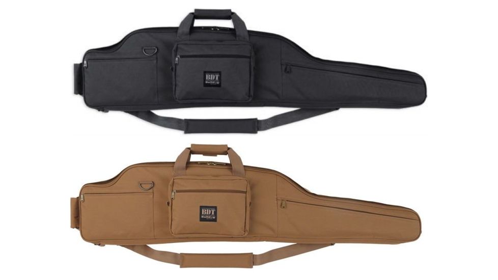 Bulldog Cases Long Range Rifle Case, Black, Tan