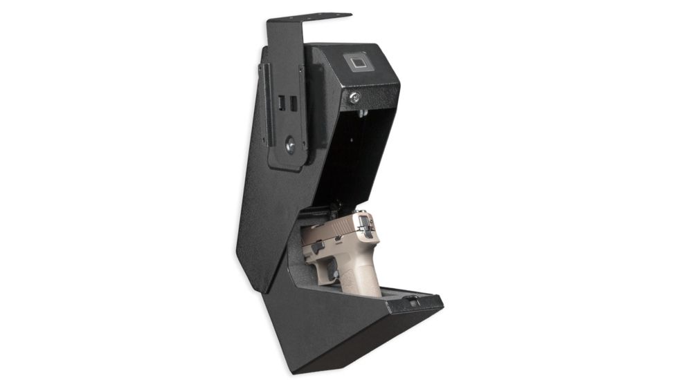 Bulldog Cases &amp; Vaults Magnum Biometric Vertical Quick Vault, 11.5 x 8 x 5.5 inch, Black, BD4065B
