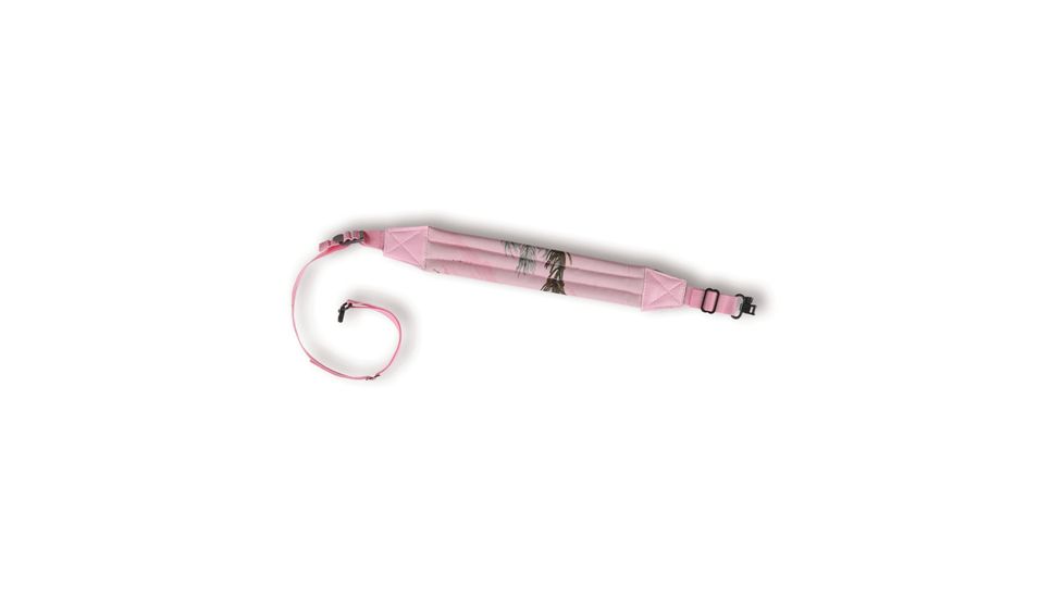 Bulldog Cases &amp; Vaults Pink APHD Camo Deluxe Padded 1in. Rifle Sling, w/ Swivels BD815PCS