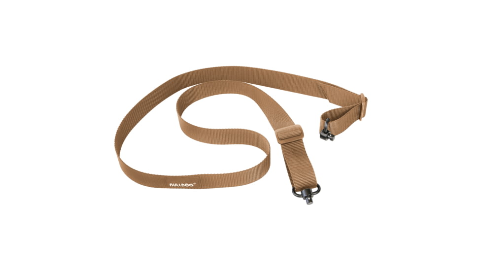 Bulldog Cases &amp; Vaults Two Point Sling w/ Deluxe QD Push Button Swivels, Tan, BD833