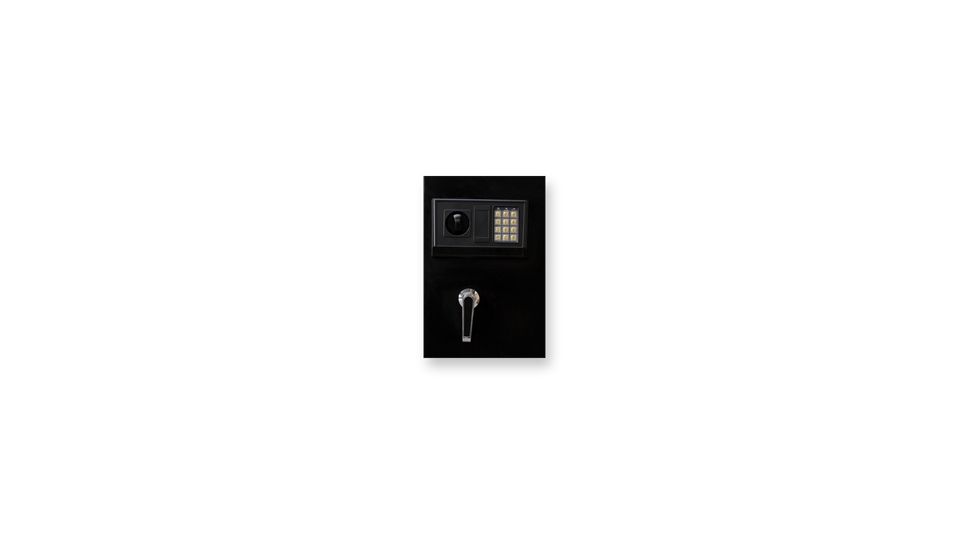 Bulldog Cases &amp; Vaults 57inx13inx13in Standard 5 gun floor safe w/ locking ammo box and digital lock - black BD571313