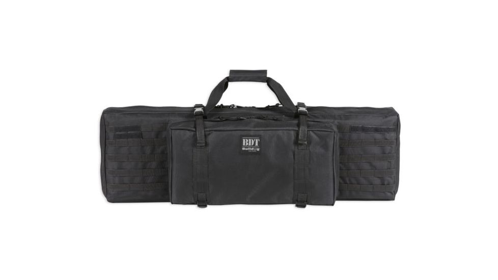 Bulldog Cases &amp; Vaults Standard Single Tactical Rifle Bag, 38 inch, Black, BDT30-38B