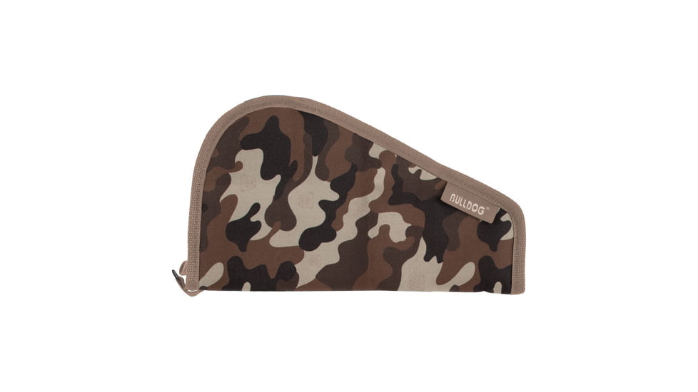 Bulldog Cases &amp; Vaults Pistol Rug w/out Handles, Throwback Camo, Medium, 15in, BD611TBC