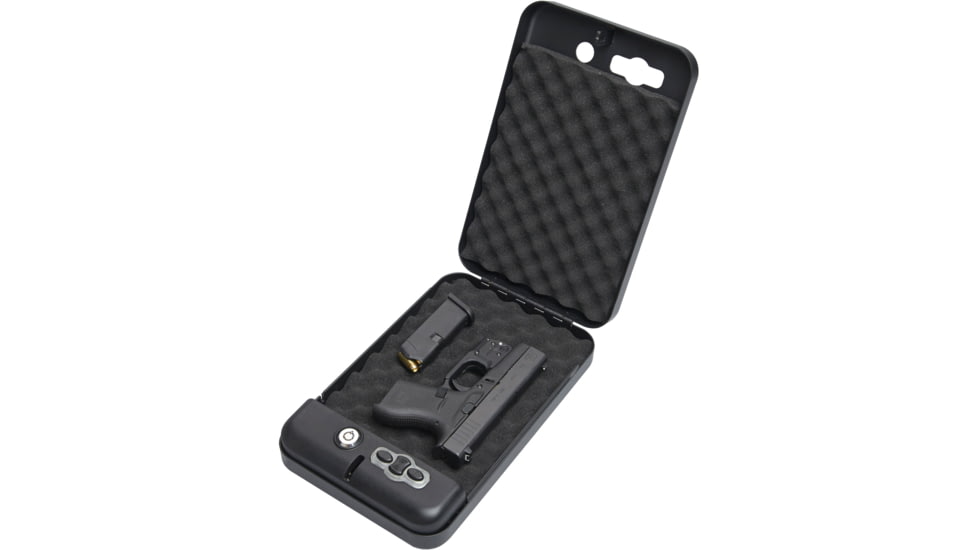 Bulldog Cases &amp; Vaults Digital Personal Vault w/ LED Access, Black, 11x7x1.8, BD1135L