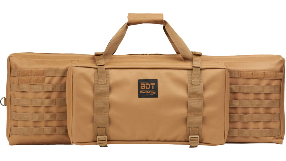 Bulldog Cases &amp; Vaults Standard 38in Single Tactical Rifle Case w/ Shoulder Strap, Tan, BDT30-38T