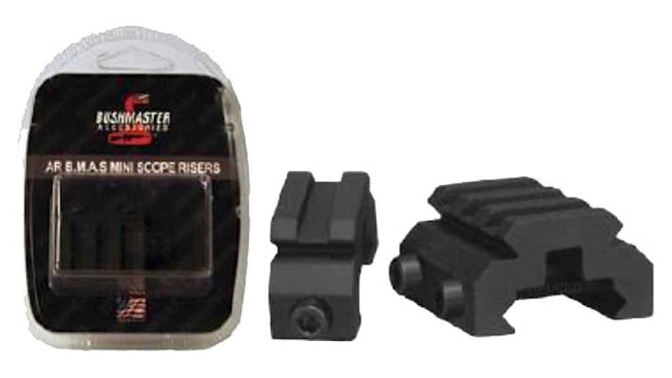 Bushmaster 93482 Riser For AR Mini Risers Style Black Finish