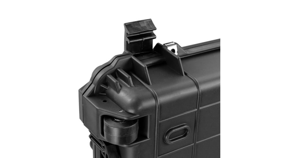 Bushnell 38in Waterproof Roller Hard Rifle Case w/ Foam, Black, Small, BN00013