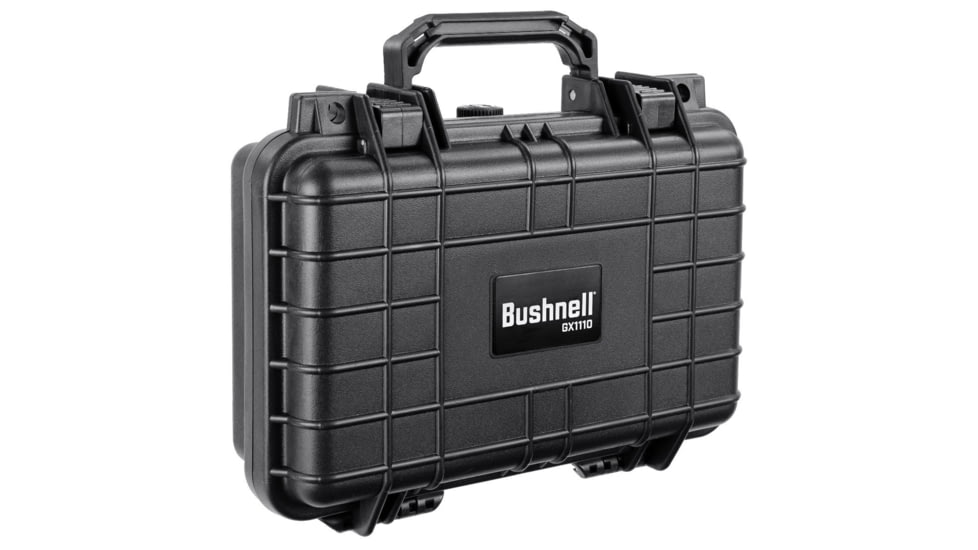 Bushnell 11.6in Waterproof Hard Single Gun Case w/Foam, Black, BN00010