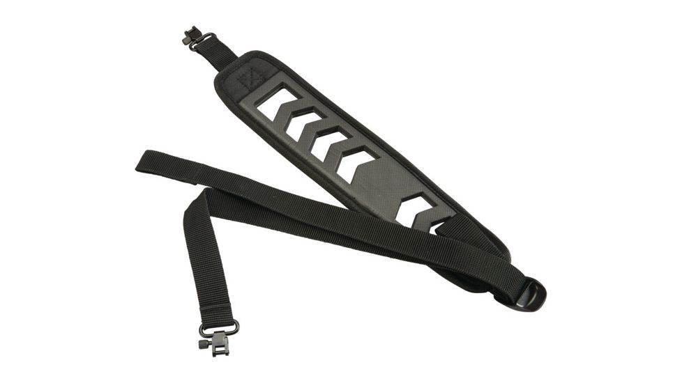Butler Creek Featherlight Rifle Sling w/ Swivels, Black/Brown, 190031