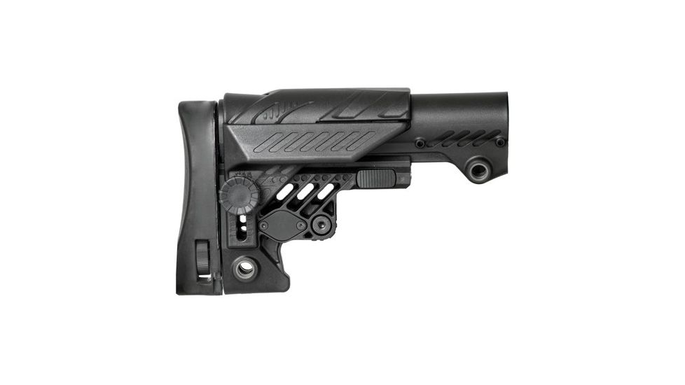 Command Arms Accessories Caa - Sharp Shooting Stock W/o Leg, Black - ARSNL