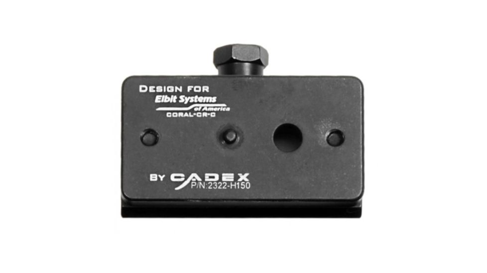 Cadex Defence Adaptor Block for Coral-CR-C AN/PAS 503, Black 2322-H150