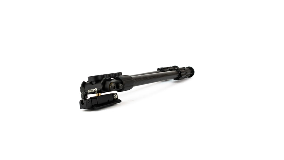 Caldwell Accumax Carbon Fiber Premium Swivel Stud Bipod, 13in-30in, Black, 1095201