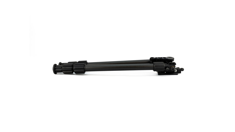 Caldwell Accumax Carbon Fiber Premium Swivel Stud Bipod, 13in-30in, Black, 1095201