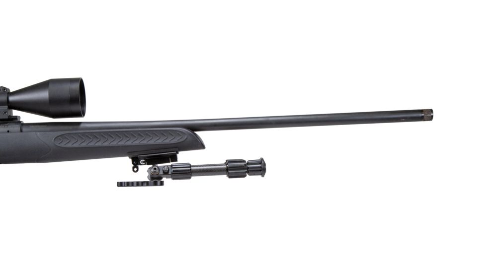 Caldwell Accumax Carbon Fiber Premium Swivel Stud Bipod, 6in-9in, Black, 1092515