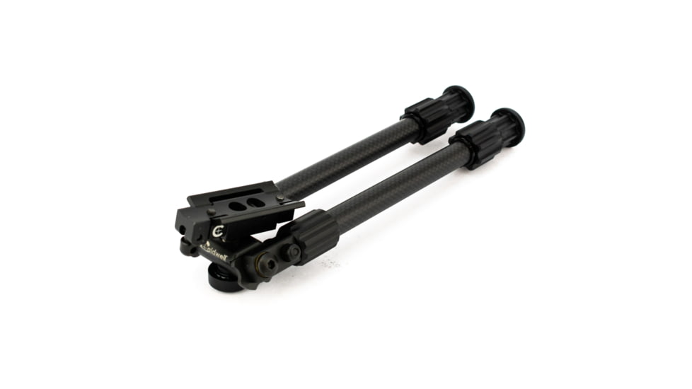 Caldwell Accumax Carbon Fiber Premium Swivel Stud Bipod, 9in-13in, Black, 1092516